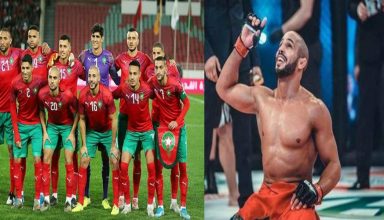 أبو زعيتر يُصارع نجم المنتخب المغربي- فيديو