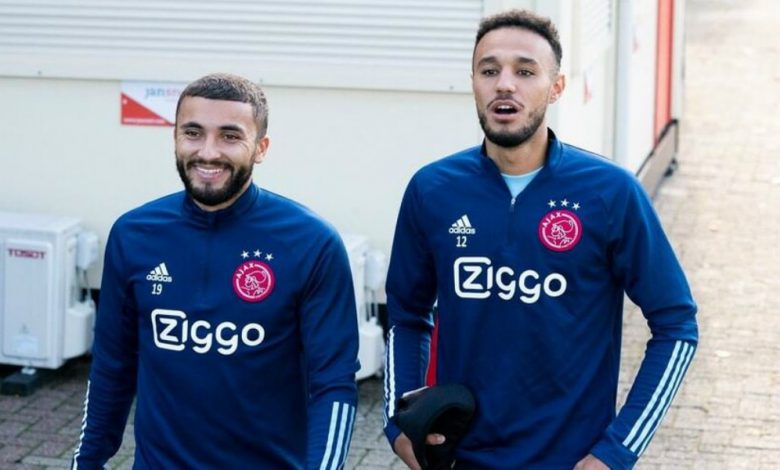 المغربي نصير مزراوي لاعب أياكس الهولندي