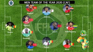 3 مغاربة في التشكيلة المثالية لأفضل اللاعبين الأفارقة لعام 2020