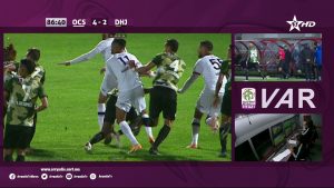ملخص مباراة أولمبيك آسفي والدفاع الحسني الجديدي 4-3