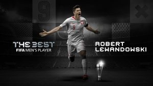 ليفاندوفسكي يتوج بجائزة "أفضل لاعب" في العالم لسنة 2020
