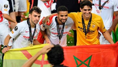 ثلاثي إشبيلية - نجوم المنتخب المغربي