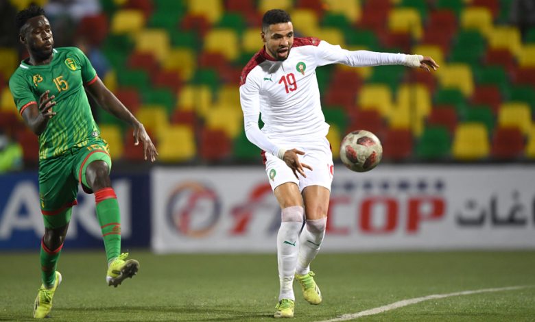 يوسف النصيري بقميص المنتخب المغربي
