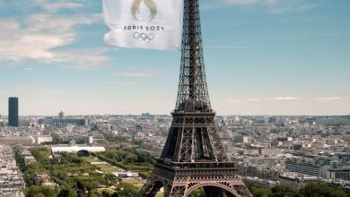 أولمبياد 2024 ..العلم الأولمبي يرفرف في سماء باريس كإشارة لبدء التحضير للألعاب