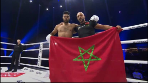 المغربي "محمد حاميشا" يهزم التركي "فيدات هودوك" بالضربة القاضية في بطولة "غلوري"