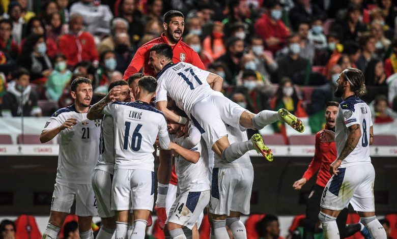 صربيا "تصعق" البرتغال وتضمن التأهل لكأس العالم 2022