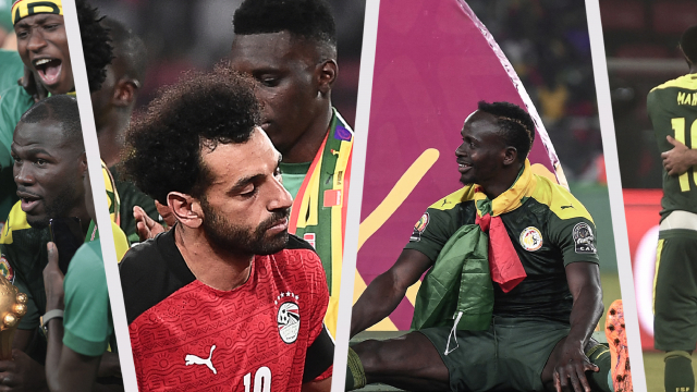10 مشاهد من نهائي مصر والسنغال في كأس أمم أفريقيا