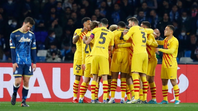 برشلونة يُبهر نابولي ويتأهل لثمن نهائي الدوري الأوروبي