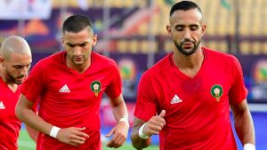 المهدي بنعطية و حكيم زياش - المنتخب المغربي