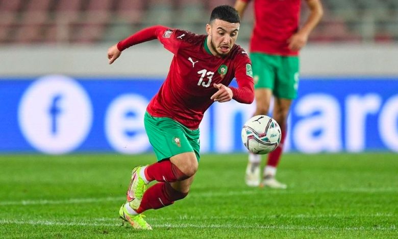 لاعب المنتخب المغربي، إلياس الشاعر