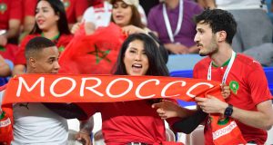 مشجعي المنتخب المغربي لكرة القدم