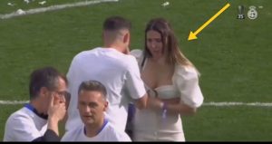 فيديو .. مينا بونينو تبكي بعد تتويج زوجها فالفيردي بلقب "الليغا" مع ريال مدريد