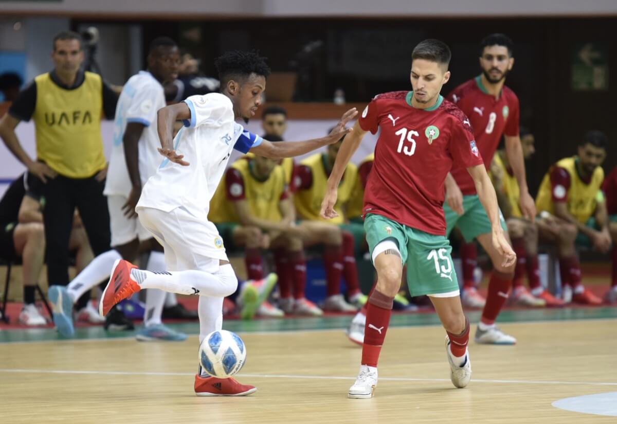 المنتخب المغربي لـ"الفوتسال" يكتسح منتخب الصومال بـ(16-0)