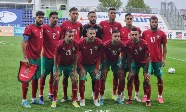 المنتخب المغربي المحلي يهزم جامايكا بثلاثية نظيفة