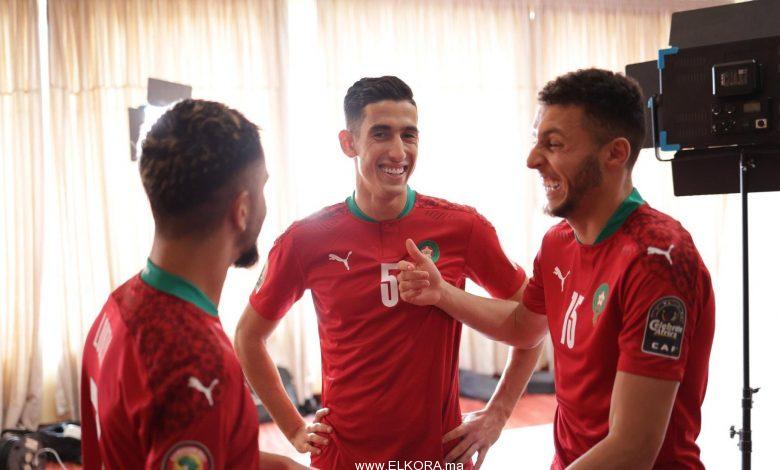 نايف أكرد وسليم أملاح - المنتخب المغربي