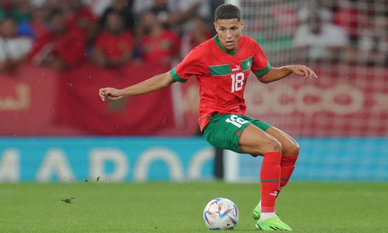 أمين حارث - المنتخب المغربي