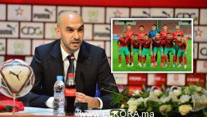 وليد الركراكي - المنتخب المغربي
