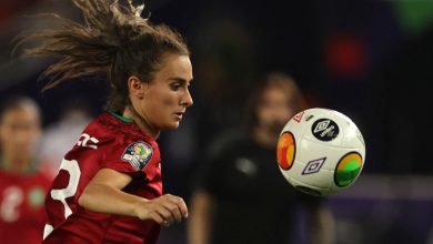 روزيلا عيان لاعبة المنتخب المغربي النسوي لكرة القدم