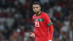 مهاجم المنتخب المغربي يوسف النصيري