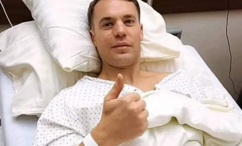 مانويل نوير يعلن قيامه ب3 عمليات جراحية بسبب إصابته بمرض السرطان