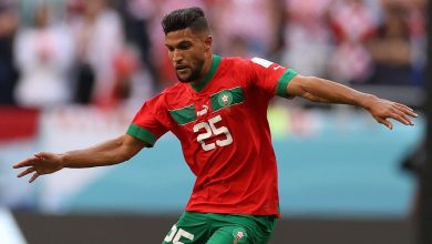 يحيى عطية الله لاعب المنتخب الوطني المغربي