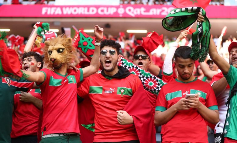 جماهير المنتخب المغربي
