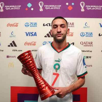 "فيفا" يختار "رجل مباراة" المنتخب المغربي أمام بلجيكا