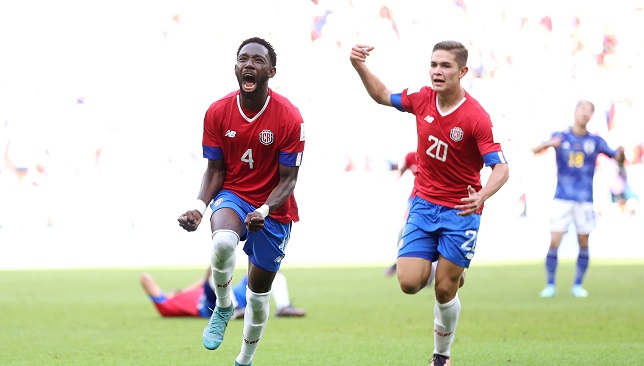 كوستاريكا تفاجئ الجميع وتحقق فوزها الأول على اليابان