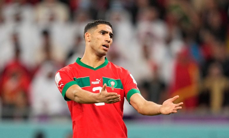 أشرف حكيمي - المنتخب المغربي