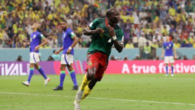 من مباراة الكاميرون والبرازيل في كأس العالم 2022