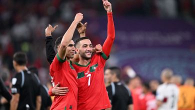 أشرف حكيمي و حكيم زياش - المنتخب المغربي