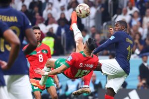 مقصية جواد الياميق من مباراة المنتخب المغربي وفرنسا في كأس العالم 2022