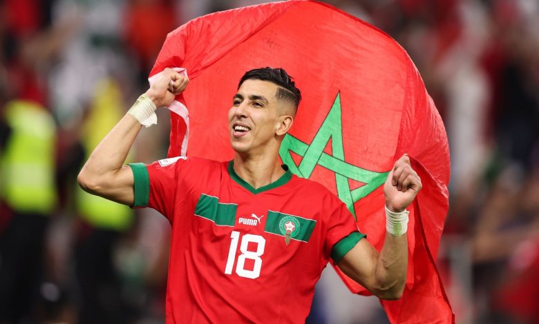 جواد الياميق لاعب المنتخب المغربي