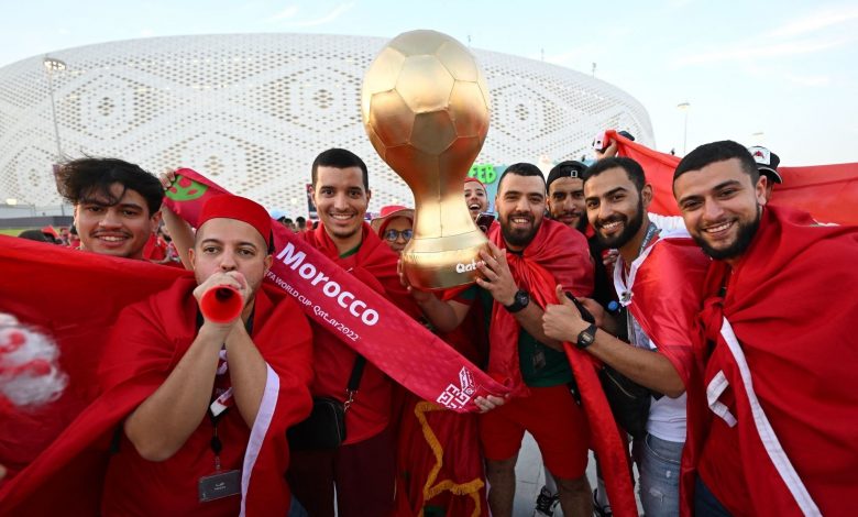 الجماهير المغربية في مونديال قطر 2022