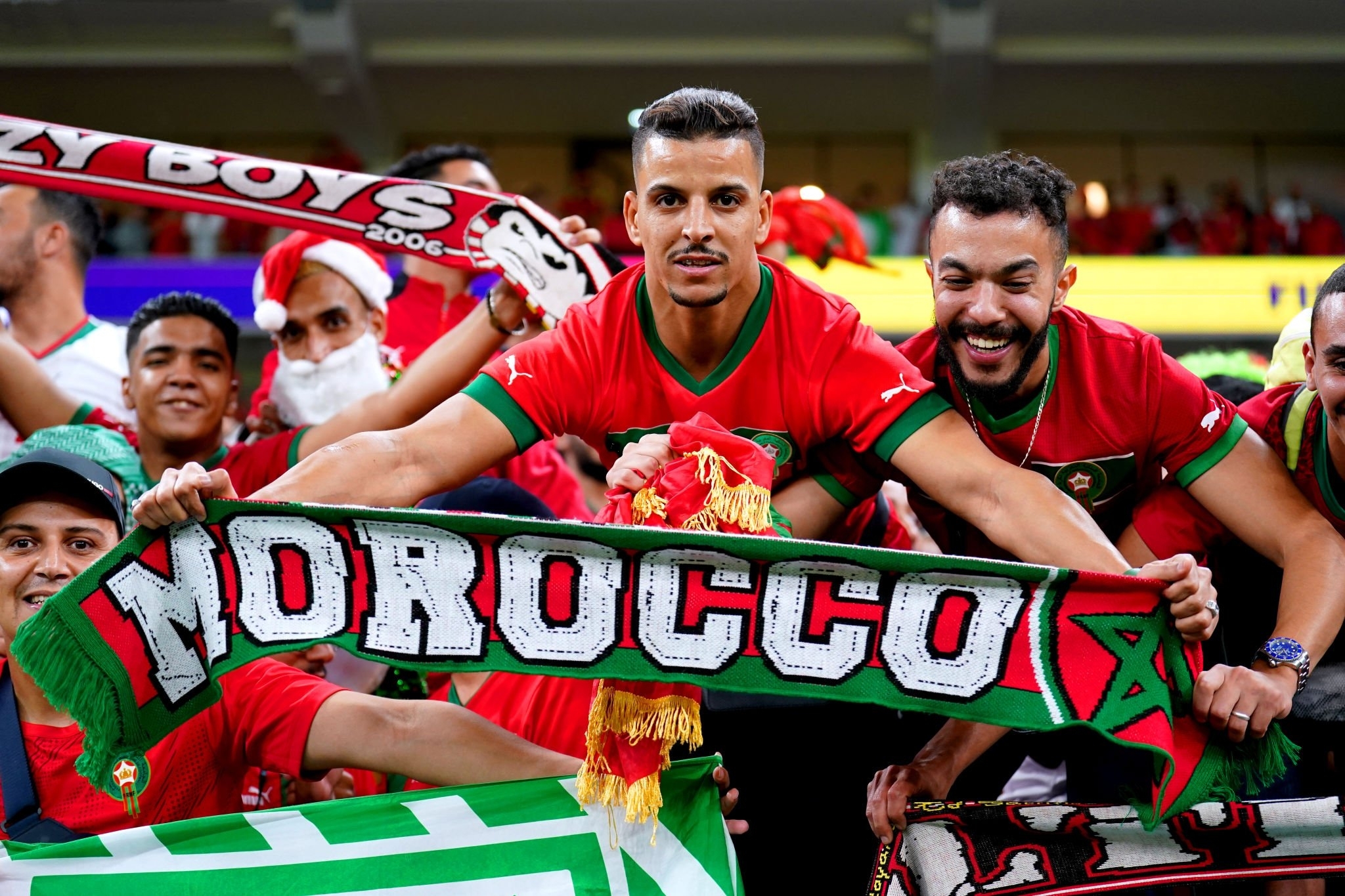 الجماهير المغربية في كأس العالم قطر 2022