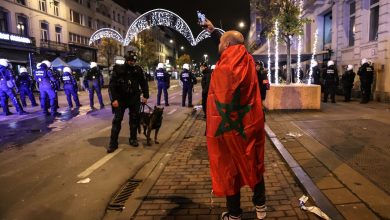 المشجعين المغاربة في فرنسا