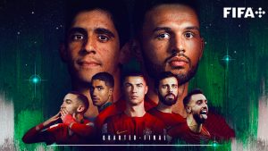 مباراة المغرب والبرتغال