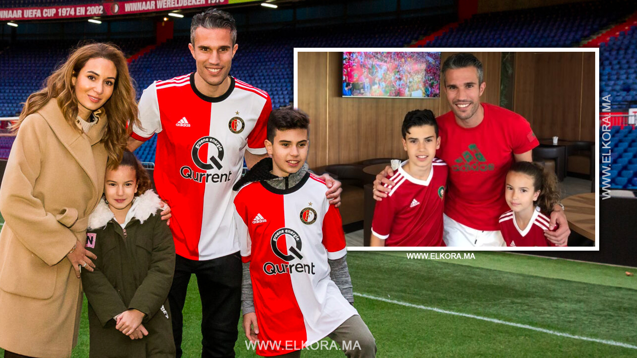 حقيقة اختيار إبن فان بيرسي اللعب للمنتخب المغربي بدل هولندا