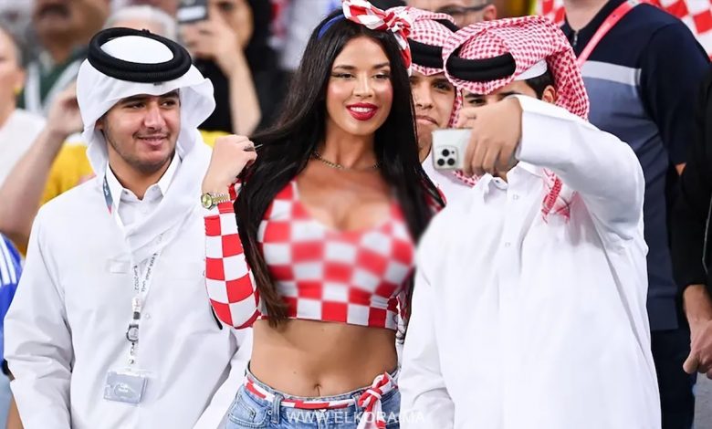 ملكة جمال كرواتيا في مونديال قطر