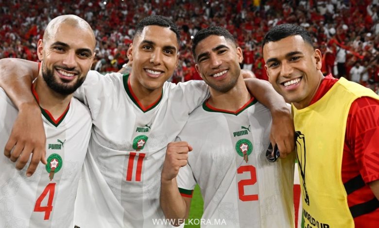 الأسود - نجوم المنتخب المغربي