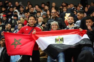 جمهور الأهلي المصري والجمهور المغربي _ من كأس العالم للأندية