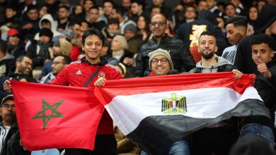جمهور الأهلي المصري والجمهور المغربي _ من كأس العالم للأندية