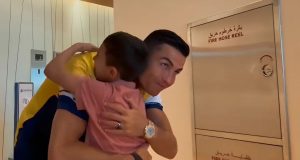 فيديو.. السعودية تحقق حلم طفل سوري بلقاء كريستيانو رونالدو