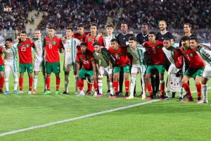 المنتخب المغربي - المنتخب الجزائري