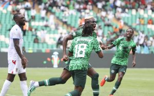 من مباراة نيجيريا و غينيا الإستوائية في كأس أمم أفريقيا 2023