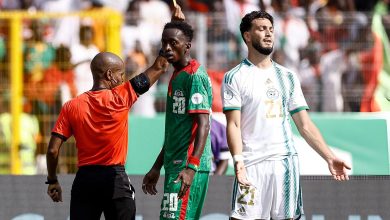 من مباراة المنتخب الجزائري وبوركينا فاسو في كان 2023
