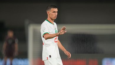 لاعب المنتخب المغربي بلال الخنوس