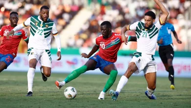 من مباراة الكامرون و غامبيا في كأس أمم أفريقيا 2023
