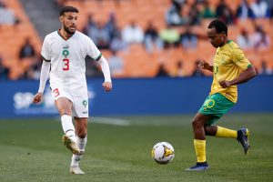 نصير مزراوي من مباراة سابقة بين المغرب ضد جنوب أفريقيا