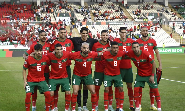 تشكيلة المنتخب المغربي